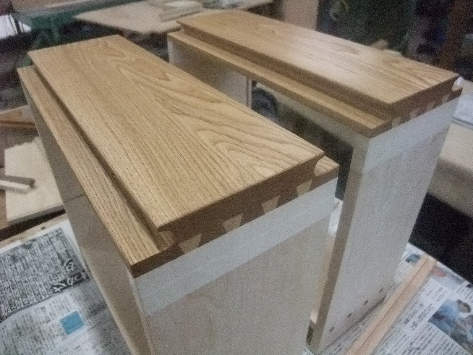 ようやく、オイルフィニッシュ。: まいにち、家具づくり。by